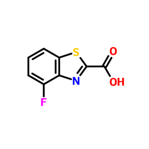 4-氟苯并噻唑-2-甲酸,2-Benzothiazolecarboxylicacid,4-fluoro-(9CI)