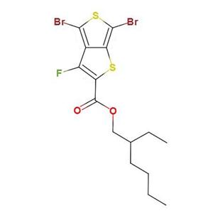 4,6-二溴-3-氟-2-羧酸(2-乙基己)酯-噻吩并[3,4-B]噻吩,2-ethylhexyl 4,6-dibromo-3-fluorothieno[3,4-b]thiophene-2-carboxylate