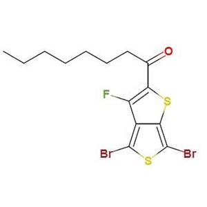 4,6-二溴-3-氟-2-正庚基羰基噻吩并[3,4-b]噻吩