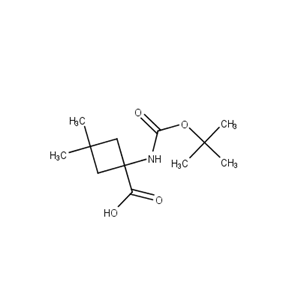 1-{[(tert-butoxy)carbonyl]amino}-3,3-dimethylcyclobutane-1-carboxylic acid