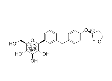 恩格列净杂质17,(2R,3S,4R,5R,6S)-2-(hydroxymethyl)-6-(3-(4-(((S)-tetrahydrofuran-3-yl)oxy)benzyl)phenyl)tetrahydro-2H-pyran-3,4,5-triol