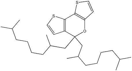 5,5-Bis-(2,7-dimethyl-octyl)-5H-4-oxa-1,8-dithia-as-indacene,5,5-Bis-(2,7-dimethyl-octyl)-5H-4-oxa-1,8-dithia-as-indacene