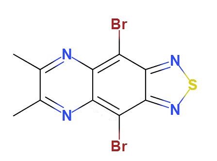 4,9-dibromo-6,7-dimethyl-[1,2,5]thiadiazolo[3,4-g]quinoxaline,4,9-dibromo-6,7-dimethyl-[1,2,5]thiadiazolo[3,4-g]quinoxaline