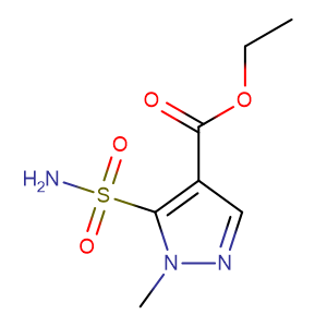 1-甲基-4-甲氧羰基吡唑-5-磺酰胺,5-(aminosulfonyl)-1-methyl-1H- pyrazole-4-carbo