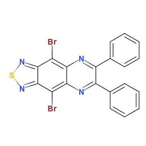 4,9-二溴-6,7-二苯基-苯并[C][1,2,5]噻二唑并[3,4-G]喹喔啉,4,9-dibromo-6,7-diphenyl [1,2,5]thiadiazolo-[3,4-g]quinoxaline
