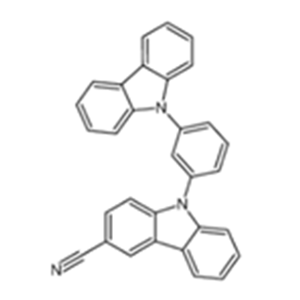 9H-Carbazole-3-carbonitrile, 9-[3-(9H-carbazol-9-yl)phenyl]-,9H-Carbazole-3-carbonitrile, 9-[3-(9H-carbazol-9-yl)phenyl]-