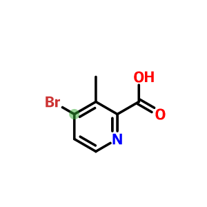4-溴-3-甲基吡啶甲酸,4-broMo-3-Methylpicolinic acid