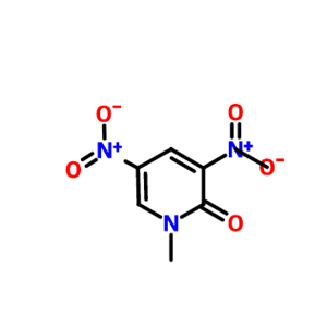 1-甲基-3,5-二硝基-2-吡啶酮,1-METHYL-3,5-DINITRO-1H-PYRIDIN-2-ONE