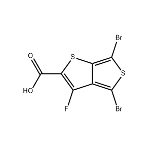 4,6-二溴-3-氟噻吩并[3,4-b]噻吩-2-羧酸