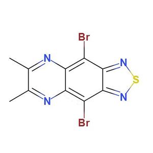 4,9-dibromo-6,7-dimethyl-[1,2,5]thiadiazolo[3,4-g]quinoxaline,4,9-dibromo-6,7-dimethyl-[1,2,5]thiadiazolo[3,4-g]quinoxaline