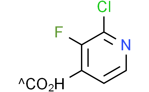2-氯-3-氟吡啶-4-羧酸,2-chloro-3-fluoroisonicotinic acid