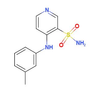 4-(3’-甲基苯基)氨基-3-吡啶磺酰胺,4-(3-Methylphenyl)Amino-3-Pyridinesulfonamide