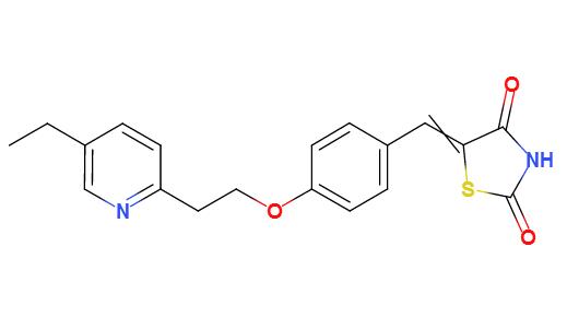 5-[[4-[2-(5-乙基-2-吡啶基)-乙氧基]苯基]亚甲基]-2,4-噻唑烷二酮,5-{4-[2-(5-Ethyl-2-pyridinyl)ethoxyl]benzyldene}-2,4-thiazolidinedione
