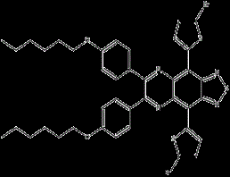 4,9-双(5-溴噻吩基)-6,7-双(4-己氧苯基)-2-thia-1,3,5,8-四氮杂-环戊二烯[b]萘,4,9-Bis-(5-bromo-thiophen-2-yl)-6,7-bis-(4-hexyloxy-phenyl)-2-thia-1, 3, 5,8-tetraaza-cyclopenta[b]naphthalene