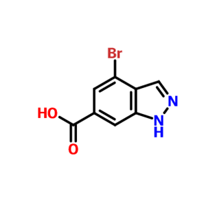 885523-43-3；4-溴-1H-吲唑-6-羧酸