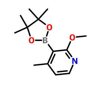 2-甲氧基-4-甲基-3-吡啶硼酸片呐酯,2-Methoxy-4-Methyl-3-(4,4,5,5-tetraMethyl-1,3,2-dioxaborolan-2-yl)pyridine