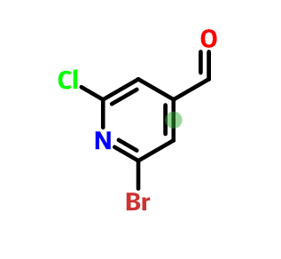 2-溴-6-氯-吡啶-4-甲醛,2-BroMo-6-chloro-pyridine-4-carbaldehyde