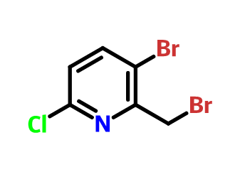 3-溴-2-(溴甲基)-6 - 氯吡啶,3-BroMo-2-broMoMethyl-6-chloro-pyridine