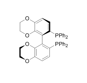 R-(+)-6,6'-双(二苯基磷)-2,2',3,3'-四氢-5,5'-二-1,4-苯并二氧杂环己烷,R-(+)-6,6'-Bis(diphenylphosphino)-2,2',3,3'-tetrahydro-5,5'-bi-1,4-benzodioxin