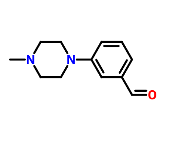 3-(4-甲基哌嗪-1-基)苯甲醛,3-(4-Methylpiperazin-1-yl)benzaldehyde