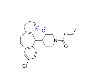 氯雷他定杂质15,8-chloro-11-(1-(ethoxycarbonyl)piperidin-4-ylidene)-6,11-dihydro-5H-benzo[5,6]cyclohepta[1,2-b]pyridine 1-oxide