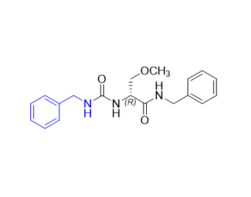 拉考沙胺杂质14,(R)-N-benzyl-2-(3-benzylureido)-3-methoxypropanamide