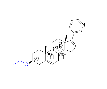 醋酸阿比特龍雜質(zhì)03,3-((3S,8R,9S,10R,13S,14S)-3-ethoxy-10,13-dimethyl-2,3,4,7,8,9,10,11, 12,13,14,15-dodecahydro-1H-cyclopenta[a]phenanthren-17-yl)pyridine