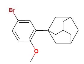 2-(1-金刚烷基)-4-溴苯甲醚,2-(1-Adamantyl)-4-bromoanisole