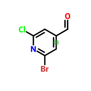 2-溴-6-氯-吡啶-4-甲醛