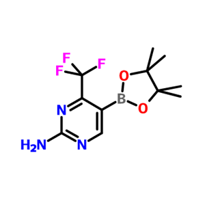 2-AMINO-4-TRIFLUOROPYRIMIDINE-5-BORONIC ACID PINACOL ESTER