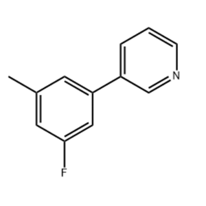 3-(3-氟-5-甲基-苯基)-吡啶