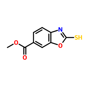 2-疏基苯并[D]噁唑-6-羧酸甲酯,2-Mercapto-benzooxazole-6-carboxylic acid Methyl ester