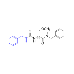 拉考沙胺杂质14,(R)-N-benzyl-2-(3-benzylureido)-3-methoxypropanamide