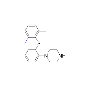 沃替西汀杂质05,1-(2-((2,6-dimethylphenyl)thio)phenyl)piperazine