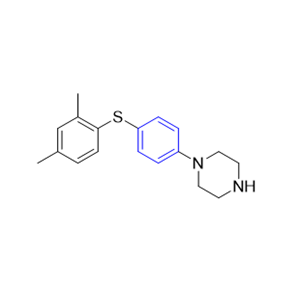 沃替西汀杂质08,1-(4-((2,4-dimethylphenyl)thio)phenyl)piperazine