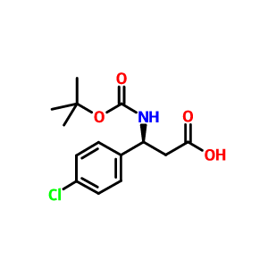 (S)-Boc-4-氯-β-Phe-OH,(S)-Boc-4-chloro-β-Phe-OH