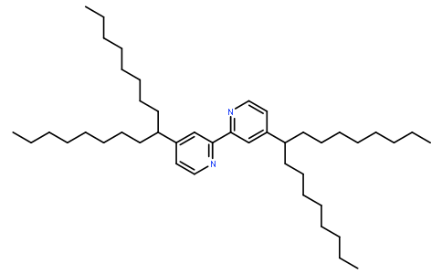 4,4’-二(1-辛基壬基)-2,2’-联吡啶,4,4'-Di(heptadecan-9-yl)-2,2'-bipyridine