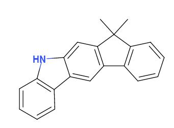 5,7-二氢-7,7-二甲基茚并[2,1-b]咔唑,7,7-Dimethyl-5,7-dihydroindeno[2,1-b]carbazole