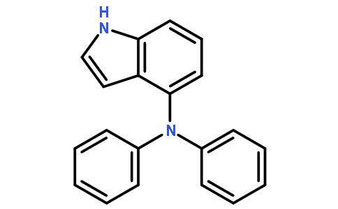 N,N-二苯基-1H-吲哚-4-胺,N,1-Diphenyl-1H-indol-4-amine