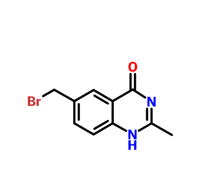 6-溴甲基-3,4-二氢-2-甲基-喹唑啉-4-酮,6-Bromomethyl-3,4-dihydro-2-methyl-quinazolin-4-one