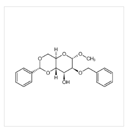 甲基 2-O-苄基-4,6-O-亚苄基-α-D-吡喃甘露糖苷甲酯,Methyl 2-O-benzyl-4,6-O-benzylidene-α-D-mannopyranoside