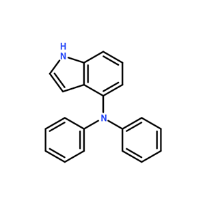 N,N-二苯基-1H-吲哚-4-胺