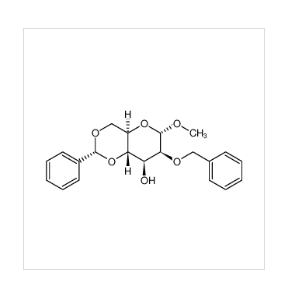 甲基 2-O-苄基-4,6-O-亚苄基-α-D-吡喃甘露糖苷甲酯,Methyl 2-O-benzyl-4,6-O-benzylidene-α-D-mannopyranoside