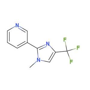 3-[1-甲基-4-(三氟甲基)-1H咪唑-2-基]吡啶,3-[1-methyl-4-(trifluoromethyl)imidazol-2-yl]pyridine