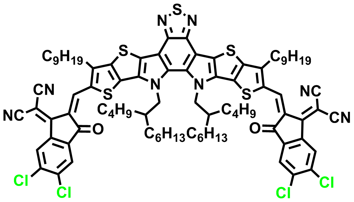 BTP-eC9,BTP-eC9; (2,20-((2Z,20Z)-((12,13-bis(2-butyloctyl)-3,9-dinonyl-12,13-dihydro-[1,2,5]thiadiazolo[3,4-e]thieno[2,