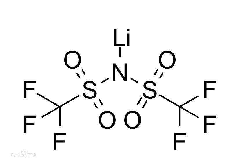 雙三氟甲烷磺酰亞胺鋰,Lithium bis(trifluoromethanesulphonyl)imide