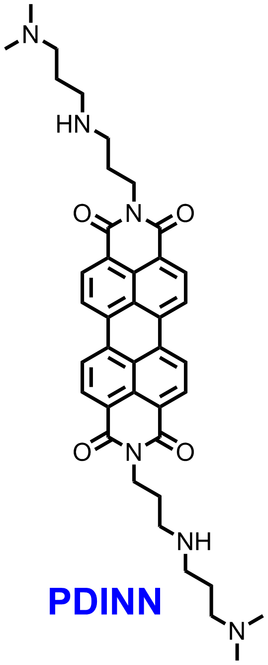 PDINN,PDINN; N,N'-Bis[3-[3-(dimethylamino)propylamino]propyl]perylene-3,4:9,10-bis(dicarbimide)