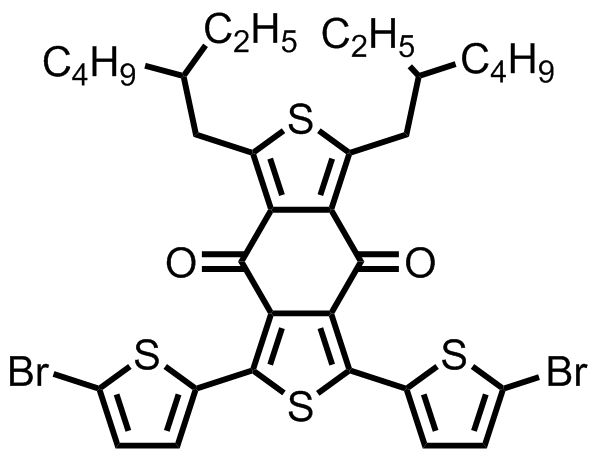 M8411,1,3-bis(5-bromothiophen-2-yl)- 5,7-bis(2-ethylhexyl)benzo [1,2-c:4,5-c']dithiophene-4,8-dione