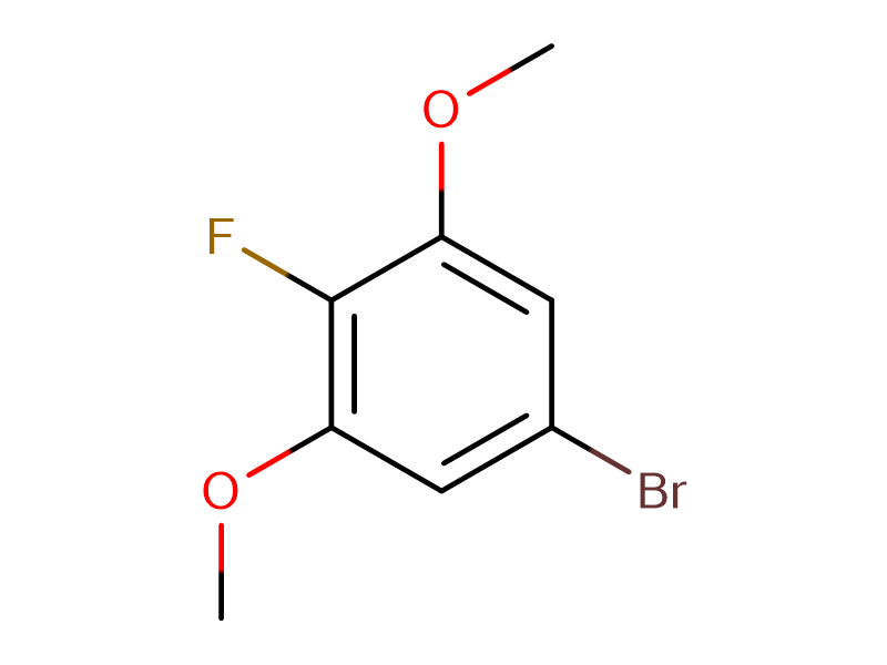 2,6-二甲氧基-4-溴-1-氟苯,1-Bromo-3,5-dimethoxy-4-fluorobenzene