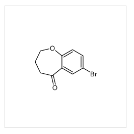 7-溴-3,4-二氢-2H-苯并[b]氧杂环庚烷-5-酮,7-Bromo-3,4-dihydro-2H-benzo[b]oxepin-5-one